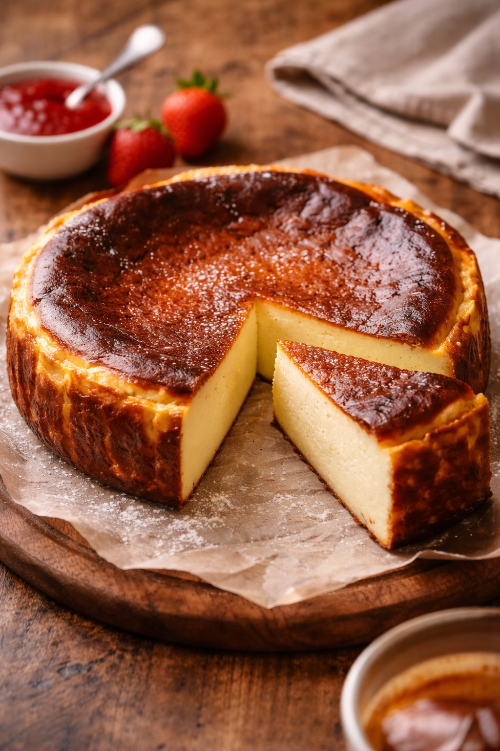 バスクチーズケーキ